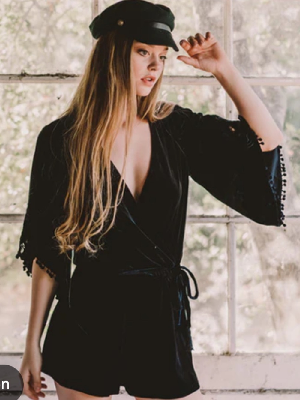 Lovestitch Nova Velvet Romper